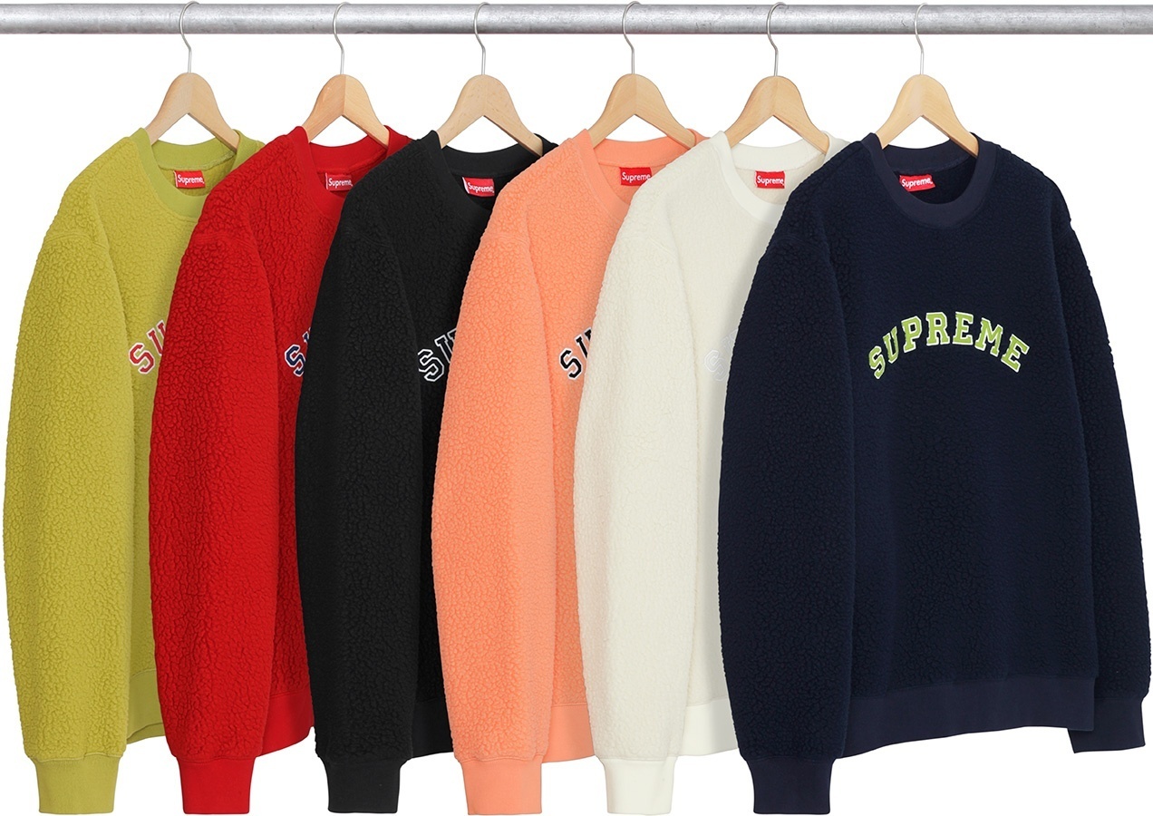 Polartec® Deep Pile Crewneck